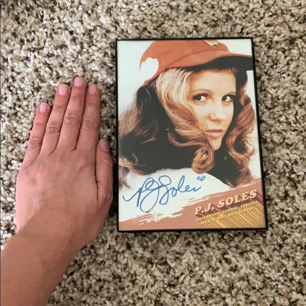 Horror autograph memorabilia PJ SOLES